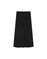 Jupe longue plissee noir Plisse