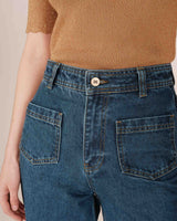 Flared jeans medium blue Jacob