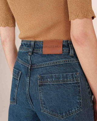 JEAN MEDIUM BLUE JACOB