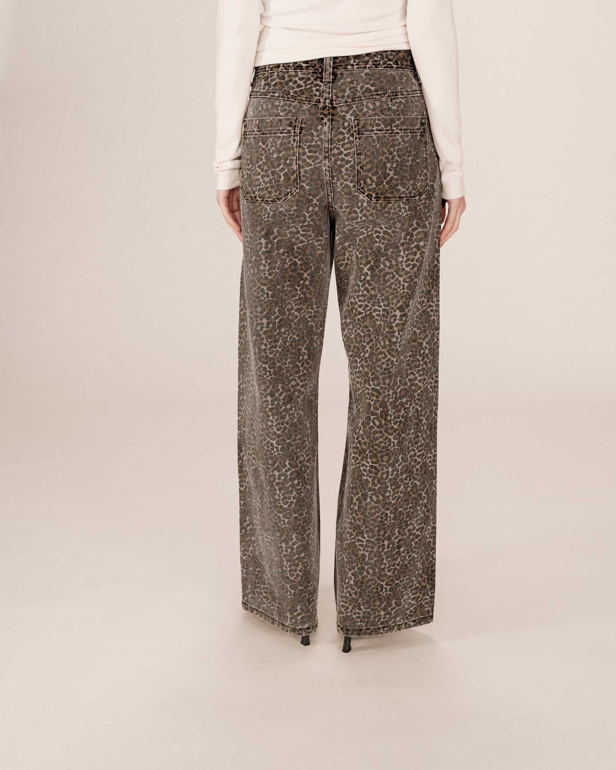 Printed jeans leopard Socca
