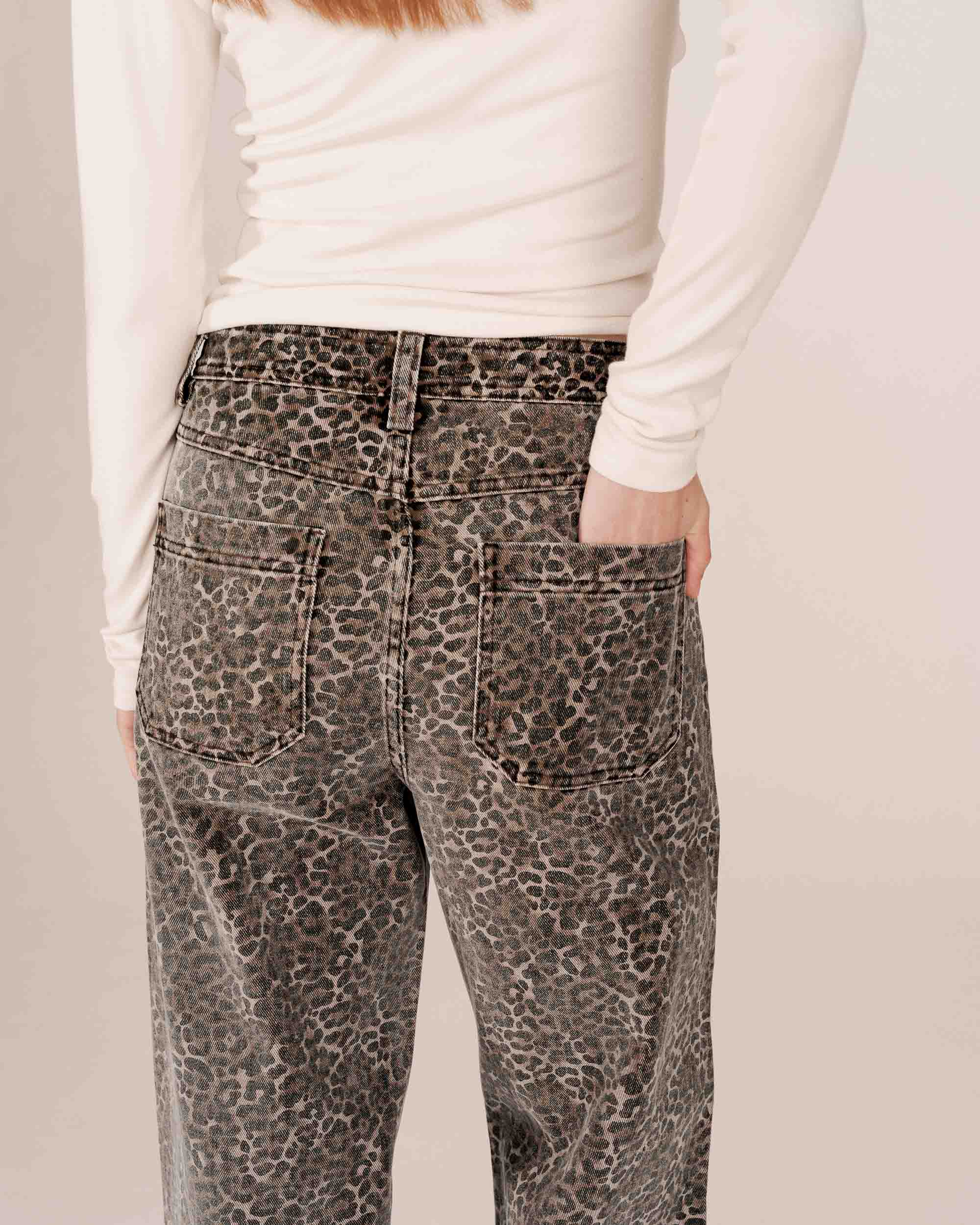 Printed jeans leopard Socca