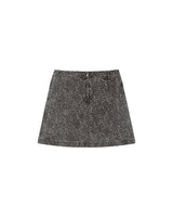 Jupe imprimée leopard Sparta