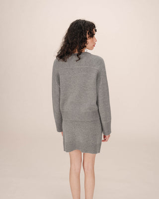 JUPE GRIS SHAE