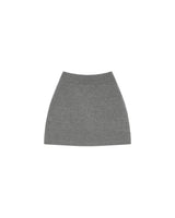 Fitted knit skirt gray Shae