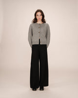 Knit trousers black Sao