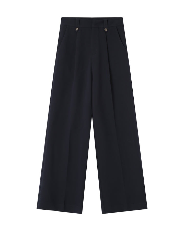 Pantalon tailleur marine Septime