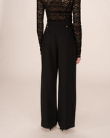 Pantalon tailleur noir Septime
