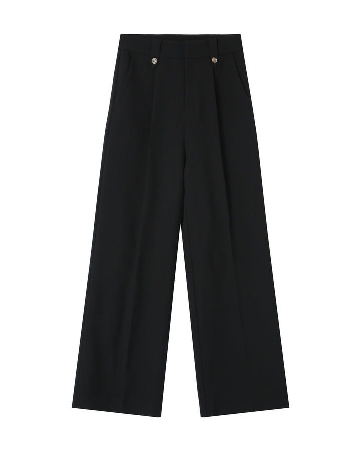 Pantalon tailleur noir Septime