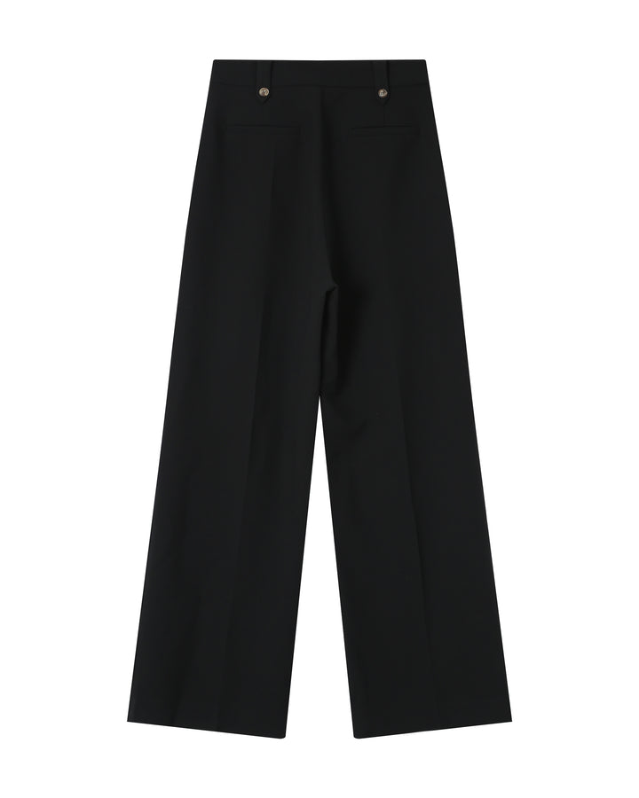 Pantalon tailleur noir Septime