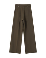Pantalon tailleur vert foret Septime