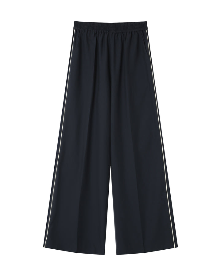 Pantalon large marine Sweeney