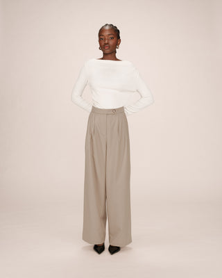 PANTALON GREIGE STROKES