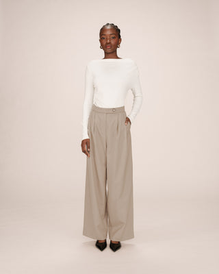PANTALON GREIGE STROKES