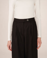 Pantalon tailleur noir Strokes