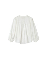 Blouse en dentelle ivoire Sophia