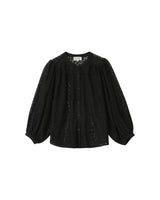 Blouse en dentelle noir Sophia