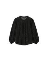 Blouse en dentelle noir Sophia