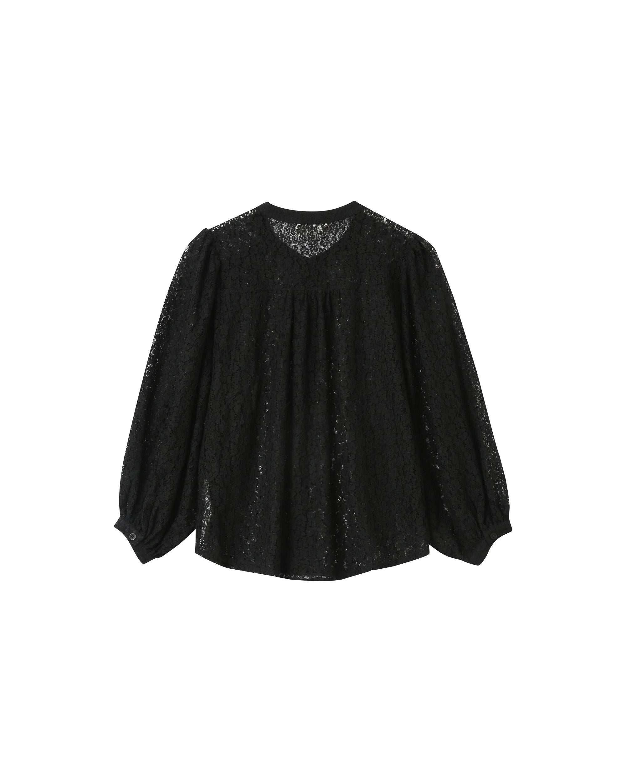 Blouse en dentelle noir Sophia