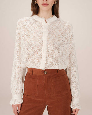 BLOUSE ECRU SWING