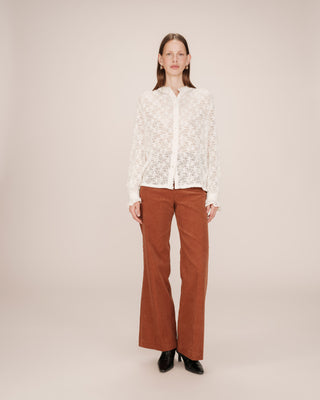 BLOUSE ECRU SWING