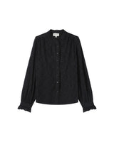 Blouse en dentelle noir Swing