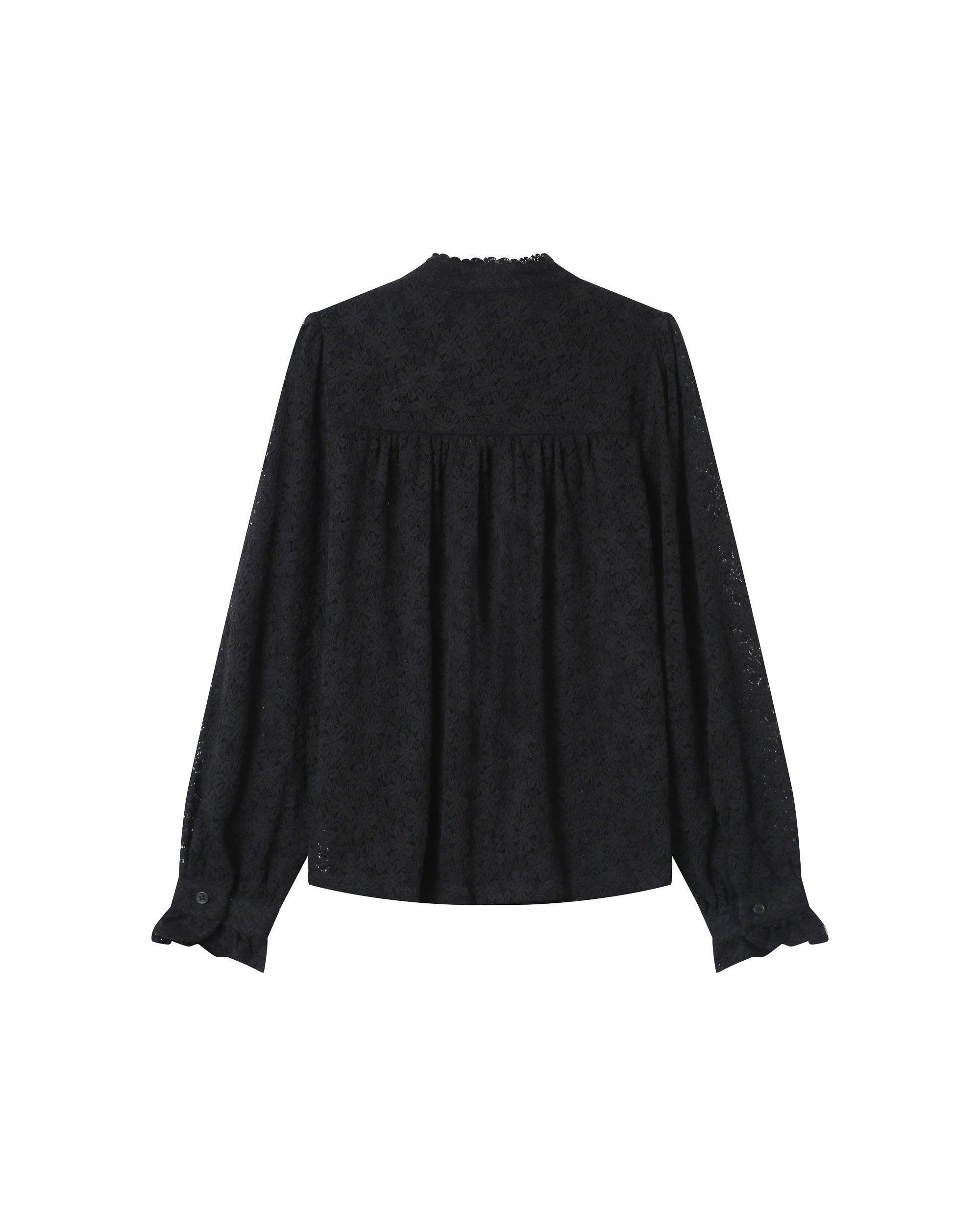 Blouse en dentelle noir Swing