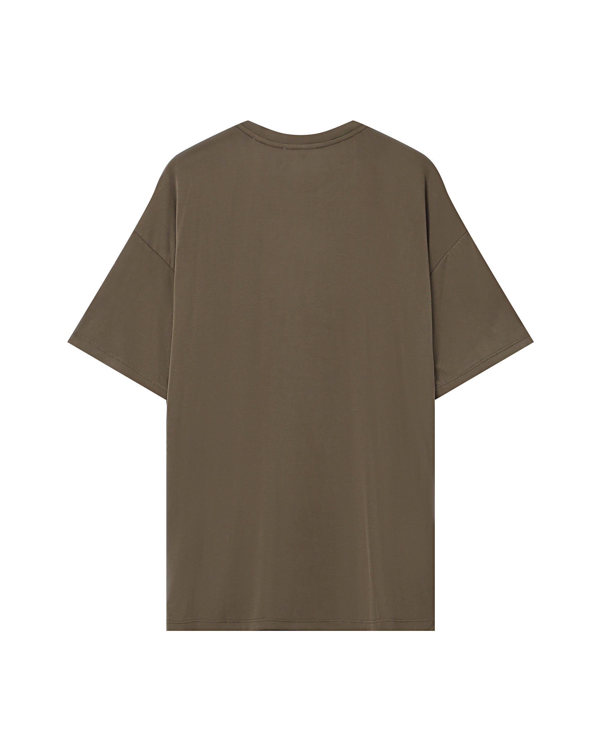 T-shirt en modal vert foret Santo