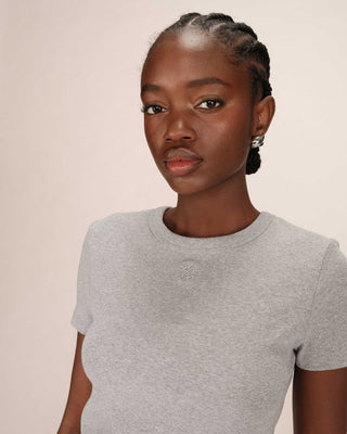 T-SHIRT GRIS SURE