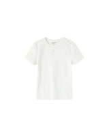 T-shirt col rond ivoire Sure