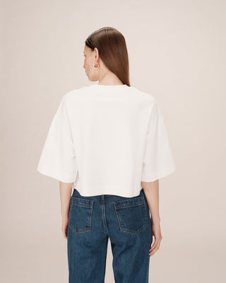 T-SHIRT TAUPE STAR