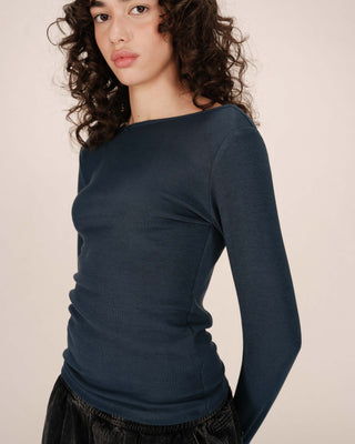 T-SHIRT BLEU PETROLE STANLEY