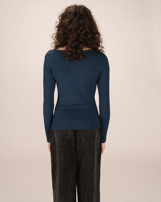 T-SHIRT BLEU PETROLE STANLEY