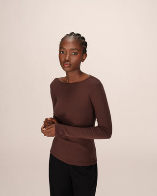 T-SHIRT CHOCOLAT STANLEY