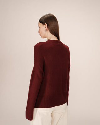 PULL BORDEAUX SALTY