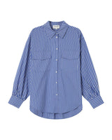 Striped shirt fossil blue Sorbet