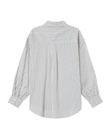 Striped shirt greige Sorbet