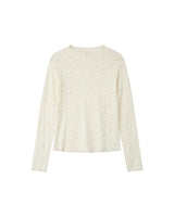 Sheer lace top ecru Shady