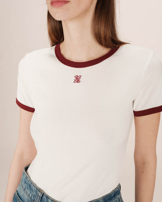 T-SHIRT ECRU SANY