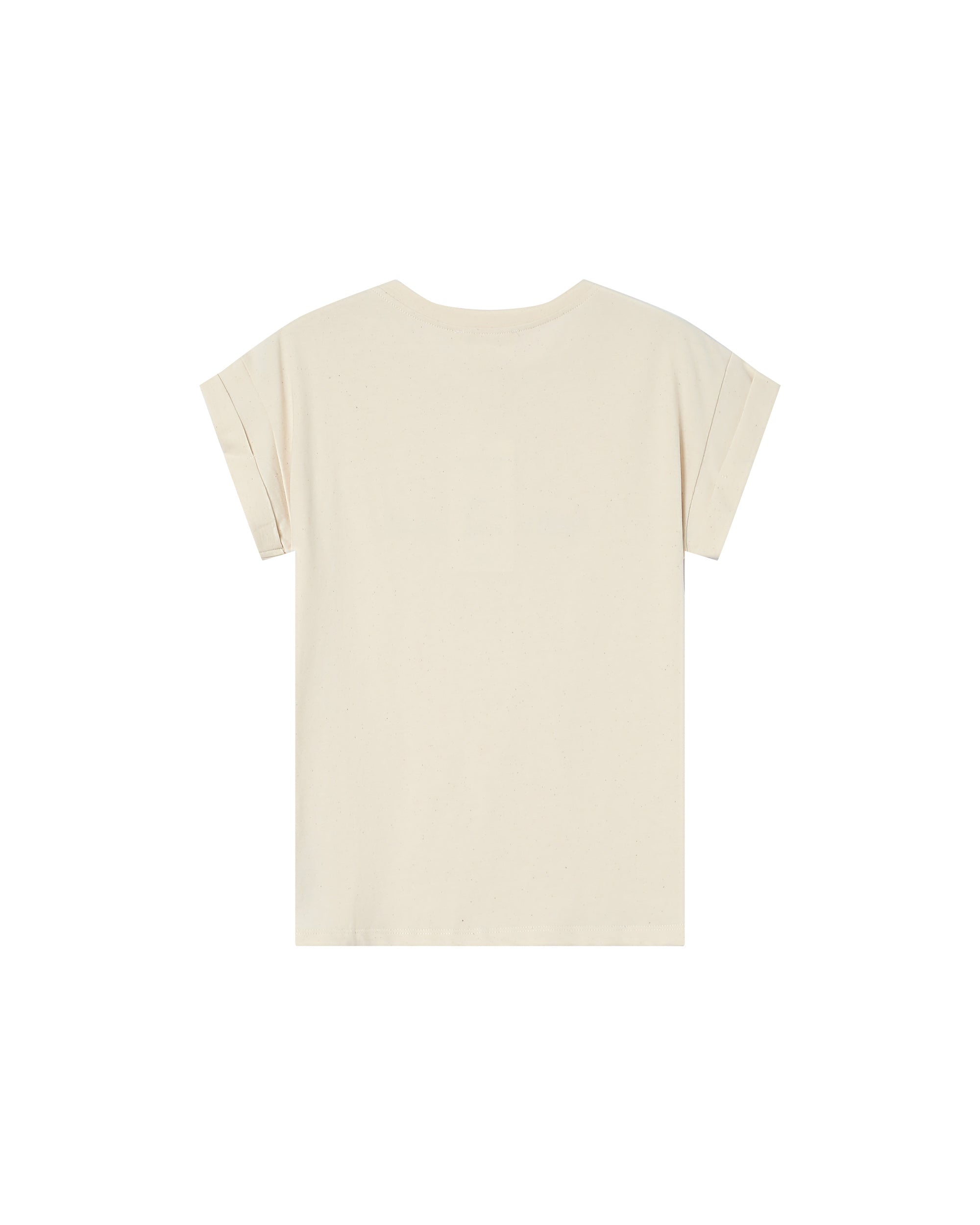 Graphic t-shirt beige Sorentino