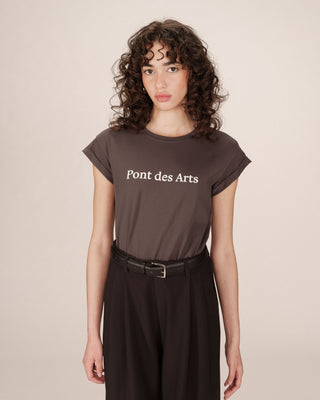 T-SHIRT CHATAIGNE SORENTINO