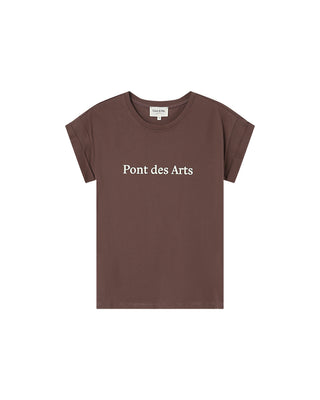 T-SHIRT CHATAIGNE SORENTINO