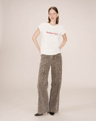 T-SHIRT IVOIRE SORENTINO
