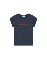 Graphic t-shirt navy Sorentino