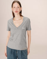 Graphic t-shirt gray Samory