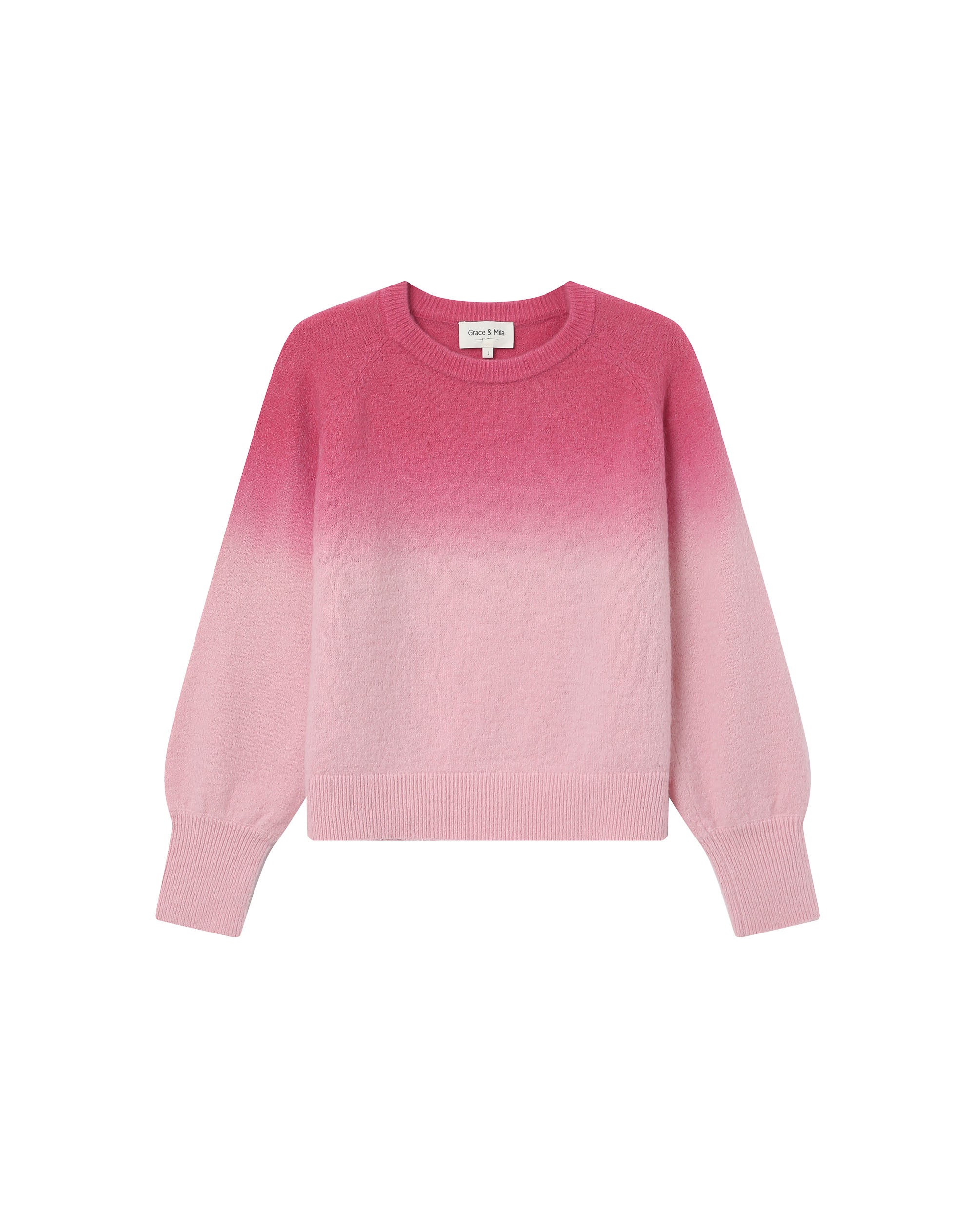 Tie-dye sweater cristal rose Sacramento