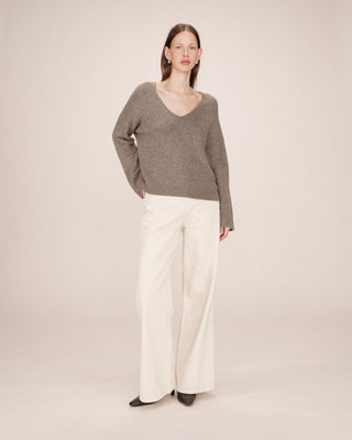 PULL TAUPE SALVADOR