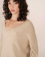Lurex sweater vanilla Salvador