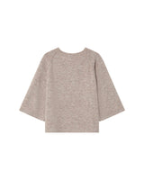 Wool and mohair sweater beige pink Sam
