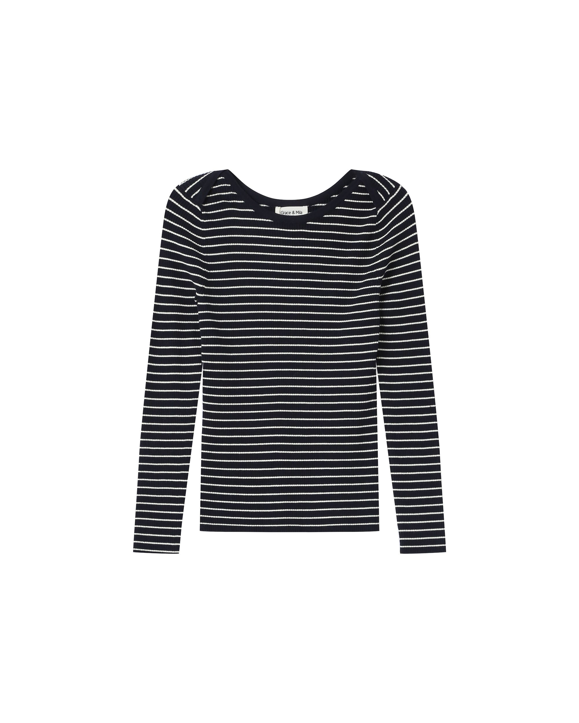 Sailor striped sweater navy Samedi