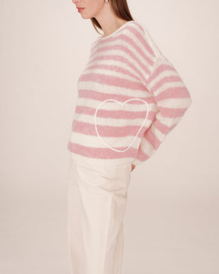 PULL CRISTAL ROSE SAND